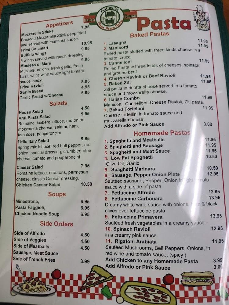 Ari's Little Italy Italian Restaurant Menu image 1