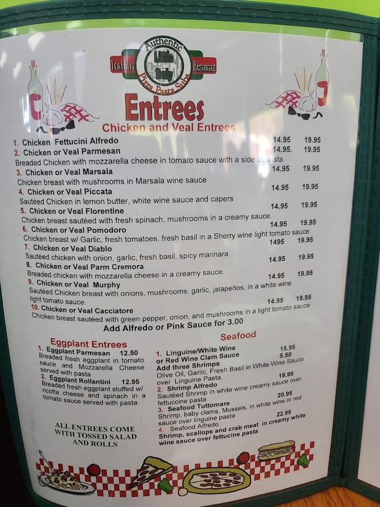 Ari's Little Italy Italian Restaurant Menu image 3