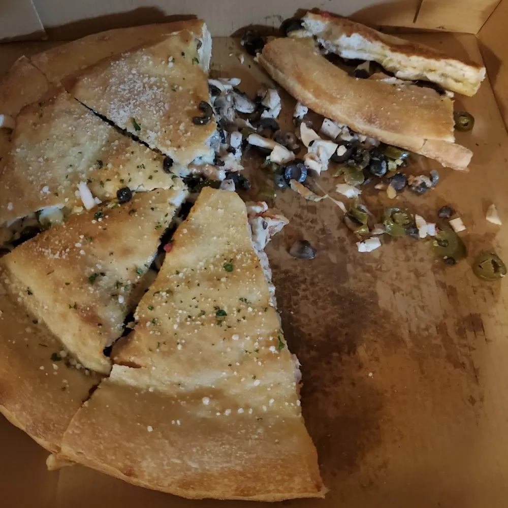 Stuffed Chicken Pizza